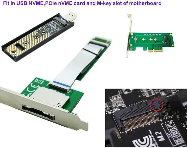 Alt view image 5 of 5 - Vszerda M.2 nVME M-Key Reader,Compatible with Sony Lexar CFexpress Type B Card