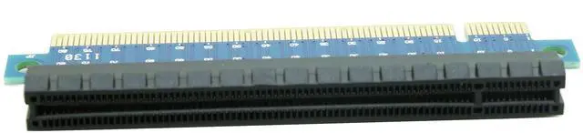 Alt view image 4 of 4 - Vszerda PCIe 16x Riser Card,PCI-e Express 3.0 16X Male to Female Extension Card for GPU Graphics Card(180Degree 2.2CM Height)