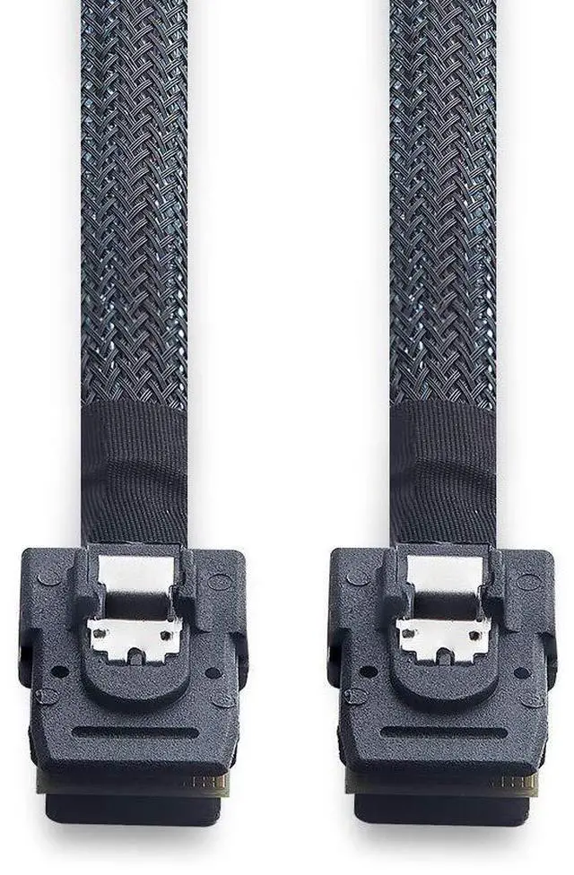 Alt view image 2 of 5 - Vszerda Internal Mini SAS HD Cable SFF-8087 to SFF-8087, Mini SAS Cables, Compatible with Server, Raid Card & PCI Express Controller, 0.8-m(2.62ft)