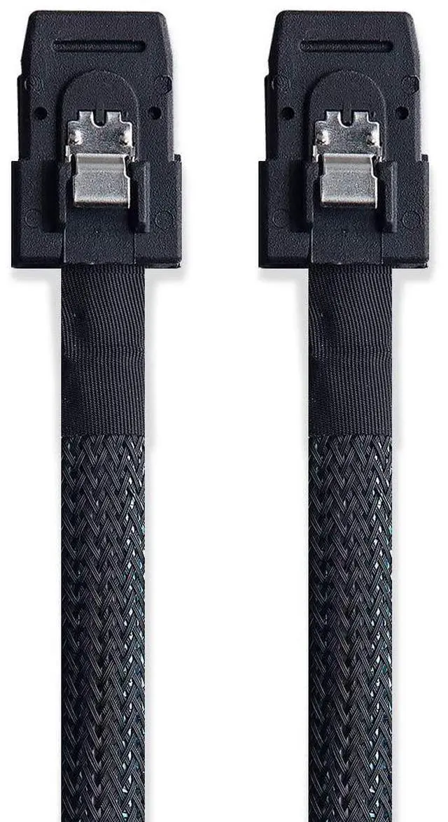 Alt view image 3 of 5 - Vszerda Internal Mini SAS HD Cable SFF-8087 to SFF-8087, Mini SAS Cables, Compatible with Server, Raid Card & PCI Express Controller, 0.8-m(2.62ft)