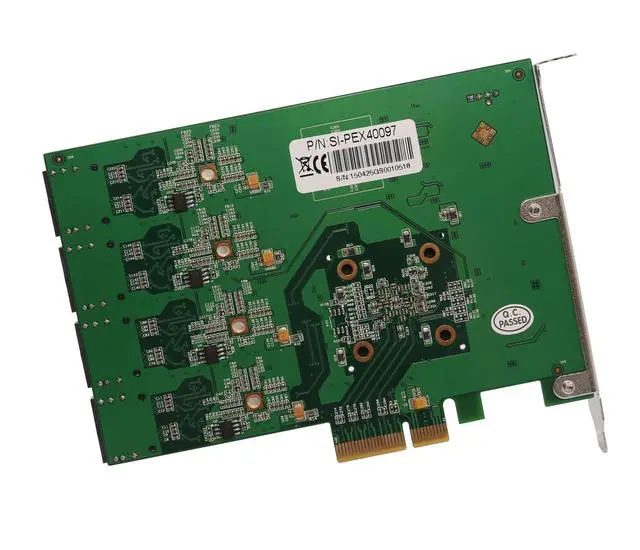 Alt view image 6 of 7 - Vszerda 16 Port SAS PCIe 2.0 X4 Controller Card Components Other SI-PEX40097