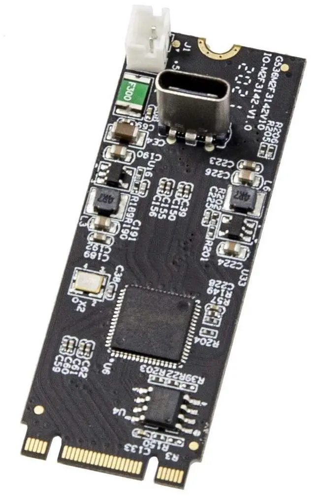 Main image of Vszerda USB 3.1 Gen 2 10 Gbps 1 Port Type-C M.2 22x60 B+M Key Expansion Card ASMedia ASM3124 SY-ADA20232