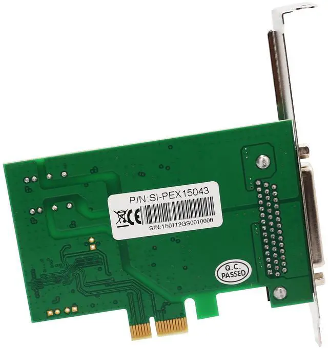 Alt view image 6 of 7 - Vszerda 2 Port DB9 RS-422/485 Serial PCI-Express 2.0 x1 Card (SI-PEX15043)