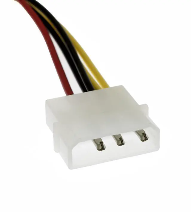 Alt view image 5 of 6 - Vszerda 4 Pin Molex to 6 Pin Video Card GPU Power Supply Cable 8.6 22cm (1 Pack)