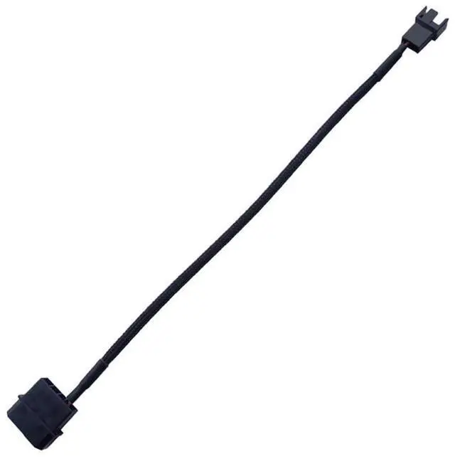 Alt view image 2 of 5 - Vszerda 4-Pin Molex to 3 Pin / 4 Pin PC Case Fan Power Adapter Cable 10.6 27cm