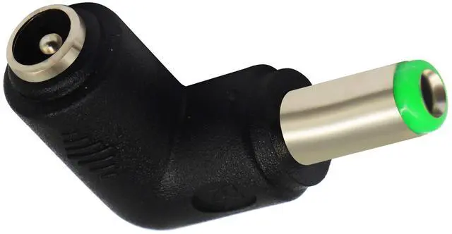 Alt view image 5 of 7 - Vszerda DC 6.3x3.0mm Male 90 Degree Angle to DC5.5x2.1mm Female Adapter 5 Volt DC Barrel Power Jack Charging Cable Connector for Tablet (DC6.3x3.0mm)(2pack)