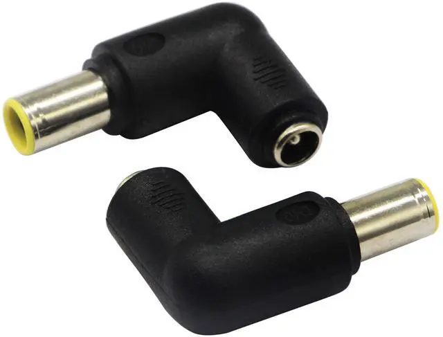 Alt view image 5 of 7 - Vszerda DC 7.9x5.5mm Male 90 Degree Angle to DC5.5x2.1mm Female Adapter 5 Volt DC Barrel Power Jack Charging Cable Connector for Tablet (DC7.9x5.5mm)(2pack)