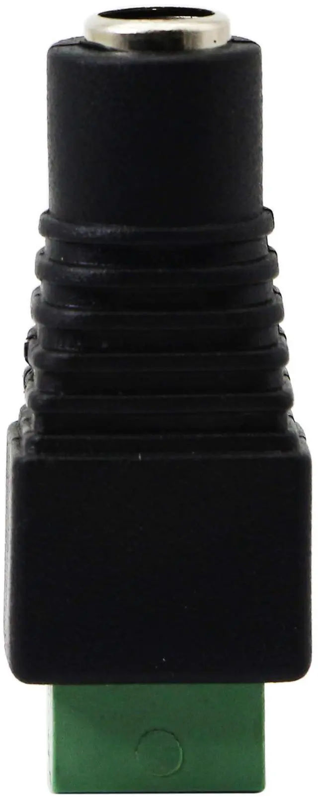 Alt view image 5 of 7 - Vszerda DC 5.5 X 2.1mm Adapter - 2.1mm to 5.5mm Female Barrel Power Jack to 2 Pin/Way Female Bolt Screw Type Terminals Connector for CCTV Security Camera, LED Strip Light (20 Pack)