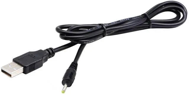 Alt view image 3 of 7 - Vszerda USB 2.0 A Male to DC 2.5x0.7mm Male Adapter Cable 5 Volt DC Barrel Power Jack Charging Cable for Tablet, Electronic Dog, Access Control Attendance (1M DC 2.5x0.7mm)(2packs)