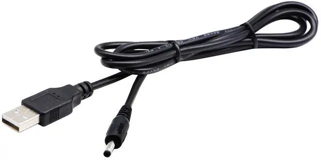 Alt view image 3 of 7 - Vszerda USB 2.0 A Male to DC 3.5x1.35mm Male Adapter Cable 5 Volt DC Barrel Power Jack Charging Cable for Tablet, Electronic Dog, Access Control Attendance (1M/3.3ft, DC 3.5x1.35mm)(2packs)