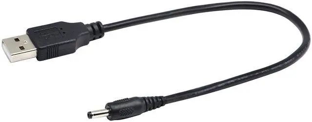 Alt view image 3 of 6 - Vszerda USB 2.0 A Male to DC 3.5x1.35mm Male Adapter Cable 5 Volt DC Barrel Power Jack Charging Cable for Tablet, Electronic Dog, Access Control Attendance (28CM/11inch, DC 3.5x1.35mm)(2packs)