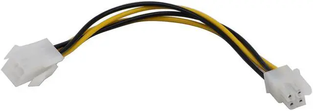 Alt view image 5 of 7 - Vszerda (2-Pack) 4-Pin Molex M/F SATA Cable ATX 12V Power Supply 4-Pin CPU Male to Female CPU Motherboard Power SATA Extension Cable(20CM/8 Inch)