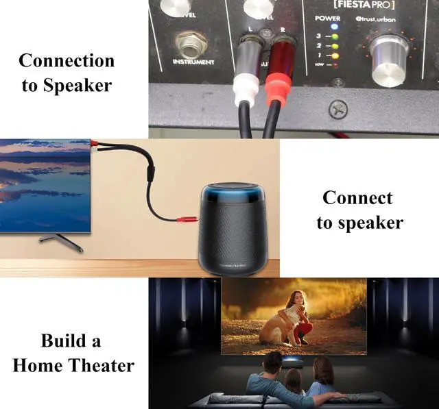 Alt view image 5 of 7 - Vszerda Gold-Plated Red and White Double RCA Male to RCA Male Cable, High Flexibility PVC Gold-Plated High Fidelity Cable, Suitable for Home Cinemas, High-Definition Tvs, Game Consoles, Etc.(30 CM)