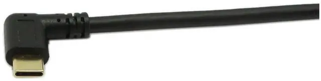 Alt view image 6 of 7 - Vszerda USB-C to USB 3.0 Adapter, 10In Right Angle Type C Cable, 90 Degree USB 3.1 Type C (USB-C) Male to USB 3.0 Type A Male Connector Sync & Charging Cable.(Black