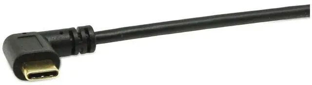 Alt view image 5 of 7 - Vszerda 10 Inchs Gold Plated USB 2.0 Micro Male to USB Type C Male Right Angle Sync and Charge Converter Adapter Cable Cord1Pack