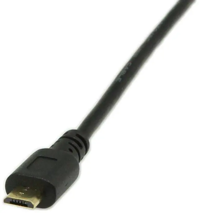 Alt view image 4 of 7 - Vszerda 10 Inchs Gold Plated USB 2.0 Micro Male to USB Type C Male Right Angle Sync and Charge Converter Adapter Cable Cord1Pack