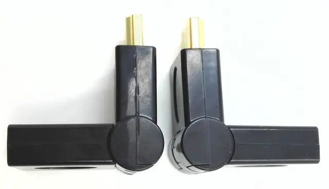 Alt view image 4 of 7 - Vszerda Rotating and Swivel Twist HDMI Type A Male to Type A Female 360 Degree Rotation Angle Extension Adapter Convertor (90-270 Degree)