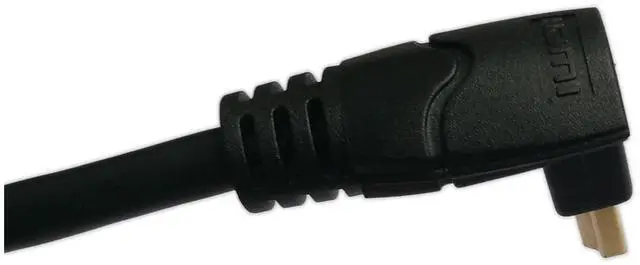 Alt view image 5 of 6 - Vszerda 5 Inch HDMI Down Angle 90 Degree Vertical Right Cable -Supports 4K@60Hz, High Speed, HDMI 2.0 Ready - UHD, Ethernet & Audio Return - Video 4K 2160p, HD 1080p, 3D .(Male-Male)