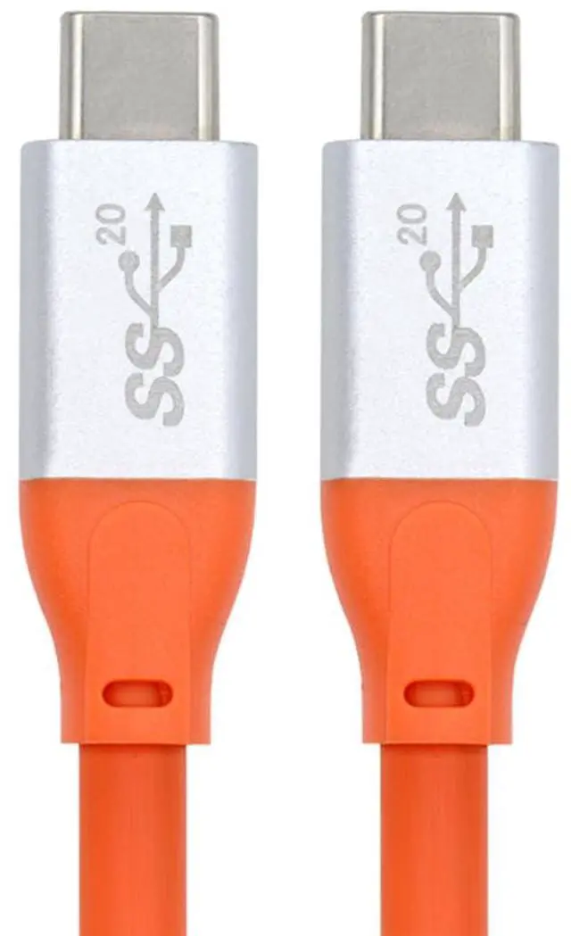 Main image of Vszerda USB3.2 Gen 2 Type-C Male to USB C Male Charging and Data Cable 3FT, 20Gbps High Flex Ultra Soft 100W 8K 5K 4K Monitor Display USB4.0 Hyper Super Flexible Cord Perfect for Thunderbolt 3