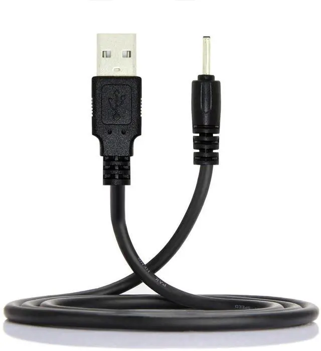 Alt view image 3 of 7 - Vszerda 2pcs/lot 24AWG USB 2.0 Male Type-A to 5V DC 2.0x0.7mm DC Power Round Plug Cable 150cm