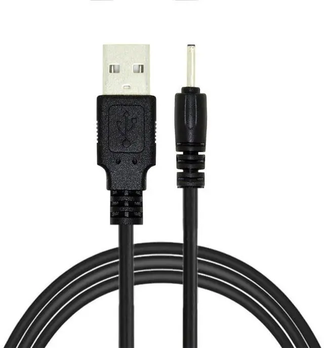 Alt view image 5 of 7 - Vszerda 2pcs/lot 24AWG USB 2.0 Male Type-A to 5V DC 2.0x0.7mm DC Power Round Plug Cable 150cm