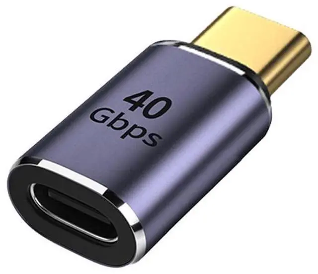 Main image of Vszerda USB4 Type C Male to Female Straight Connector 100W Power Data 8K Video Adapter 40Gbps for Laptop Phone