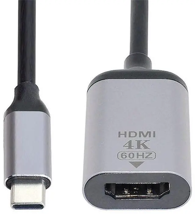 Alt view image 2 of 7 - Vszerda USB-C Type C to HDMI Cable HDTV Adapter 4K 60hz 1080p for Tablet & Phone & Laptop