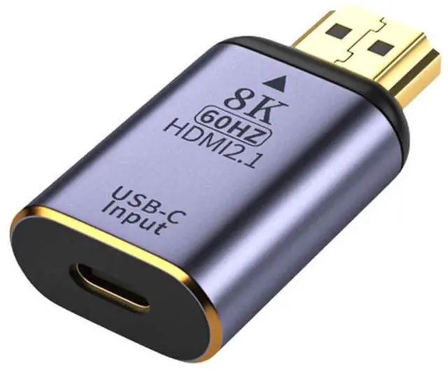 Main image of Vszerda USB-C Type C Female Source to HDMI Sink HDTV Adapter 8K@60hz 4K@120hz for Tablet & Phone & Laptop
