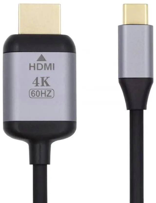 Main image of Vszerda 1.8m USB 3.1 Type C USB-C Source to HDMI HDTV Displays Male 4K Monitor Cable for Laptop