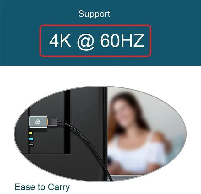 Alt view image 5 of 7 - Vszerda 2pcs/Set DisplayPort 1.2 4K 60hz to DP Extension Adapter Male Female Ultra-HD UHD for Video PC Laptop TV