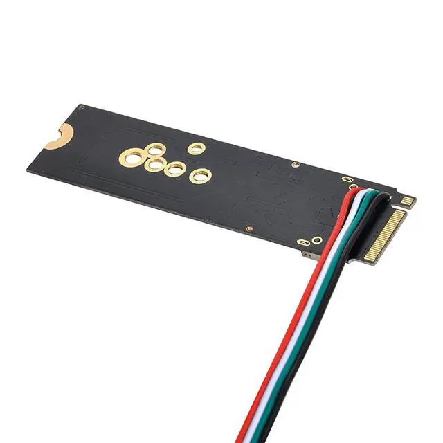 Alt view image 7 of 7 - Vszerda NGFF A/E-Key Card to M.2 NGFF Key-M NVME SSD Adapter for AX200