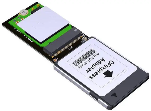 Alt view image 7 of 7 - Vszerda NVMe 2230 M.2 M-Key CH SN530 SSD to CF-Express Type-B Adapter CFE for Xbox Series X&S PCIe4.0 Expansion Storage Memory Card