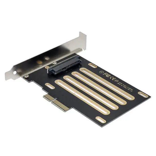 Alt view image 2 of 7 - Vszerda PCI-E 3.0 x4 Lane to U.2 U2 Kit SFF-8639 Host Adapter for Intel Motherboard & 750 NVMe PCIe SSD