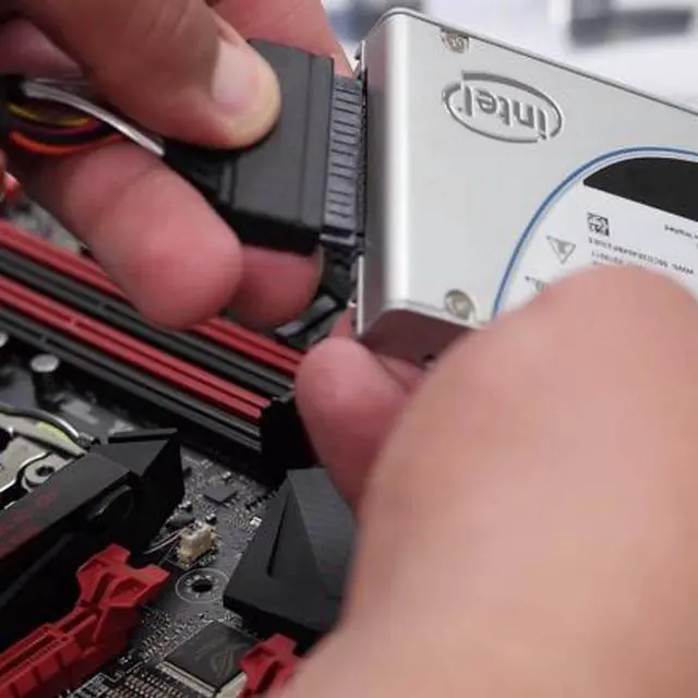 Alt view image 3 of 7 - Vszerda U.2 U2 SFF-8639 NVME PCIe SSD Cable for Mainboard Intel SSD 750 p3600 p3700 M.2 SFF-8643 Mini SAS HD