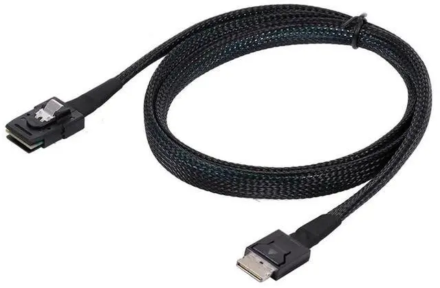 Alt view image 2 of 7 - Vszerda Oculink PCIe PCI-Express SFF-8611 4i to SFF-8087 36Pin Cable, PCIE Slimline SSD Data Cord Active 50cm