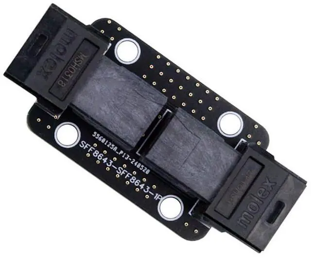 Main image of Vszerda PCI-Express 4.0 SFF-8643 Female to SFF-8643 Female PCBA Coupler Mini SAS HD Adapter Internal to External Extender Card