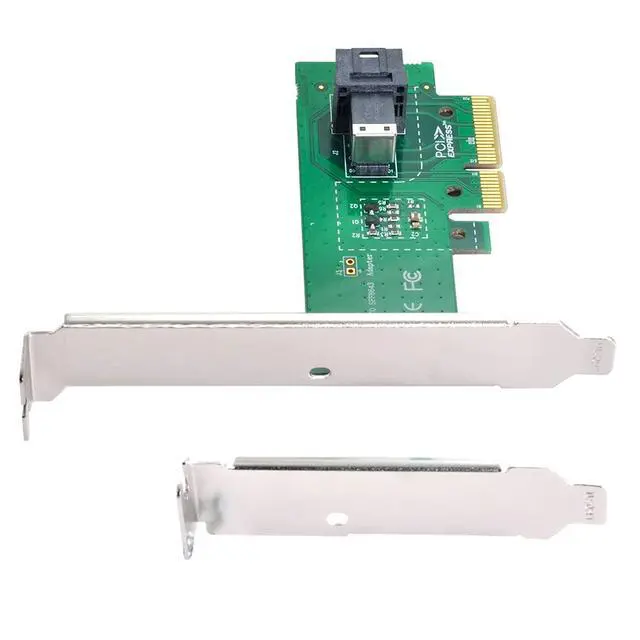 Alt view image 7 of 7 - Vszerda PCI-E 4X to U.2 U2 Kit SFF-8639 NVME PCIe SSD Adapter for Mainboard SSD 750 p3600 p3700 M.2 SFF-8643