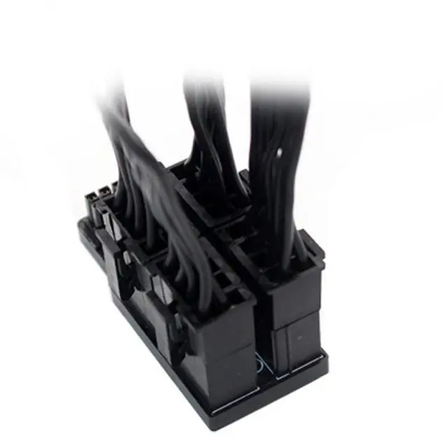 Alt view image 5 of 7 - Vszerda PCIe 5.0 Power Modular Adapter to Four ATX 8Pin 16Pin(12+4) 12VHPWR Connector Up Angled 90 Degree for 4080 5090TI Graphics Card