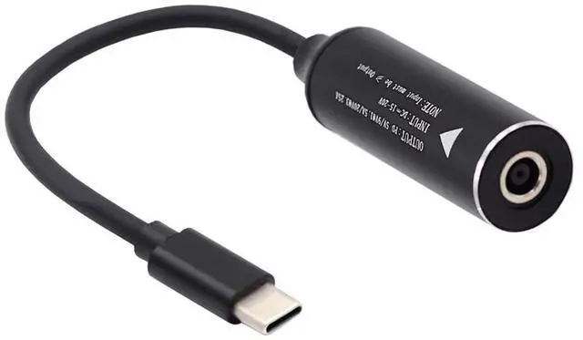 Main image of Vszerda USB-C Type-C to DC Jack 4.5x3.0mm Input Power Cable Plug Charge Cord for Laptop Phone PD9V 15V 20V