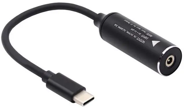 Main image of Vszerda USB-C Type-C to DC Jack 4.8x1.7mm Input Power Cable Plug Charge Cord for Laptop Phone PD9V 15V 20V