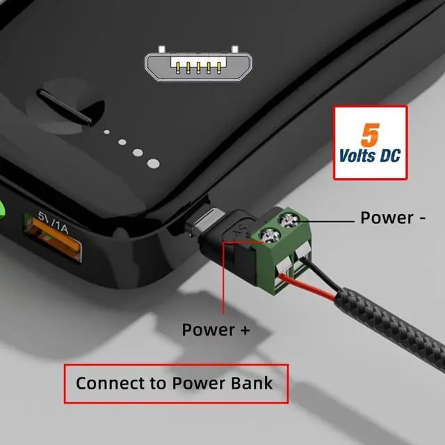 Alt view image 6 of 7 - Vszerda 5pcs/Set Micro USB 5Pin Male to 2Pin Terminal Fast Charge Adapter DIY OEM Repair Solderless Connector DC 5V USB2.0 Power