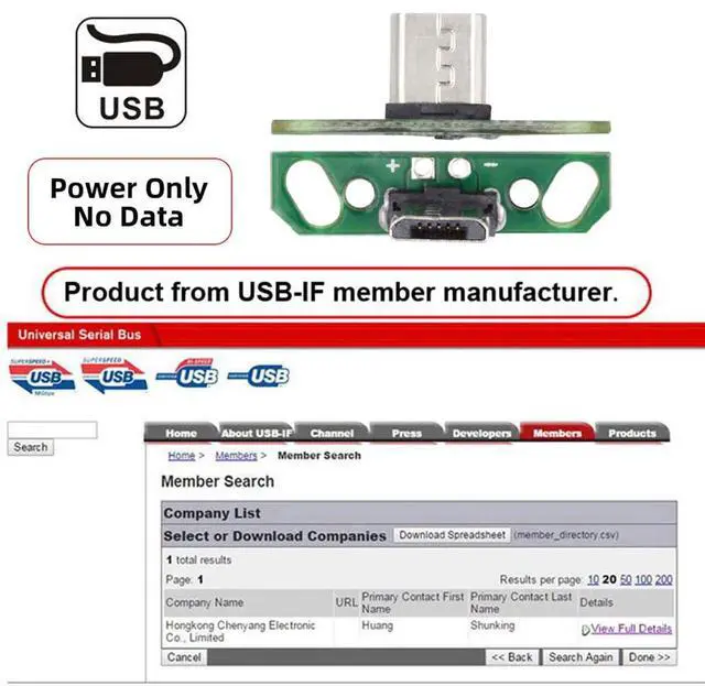 Alt view image 6 of 7 - Vszerda 5pcs Micro USB2.0 Male Plug Connector DIY OEM 7mm Length with PCB Board Mounting Assembly Solder Type