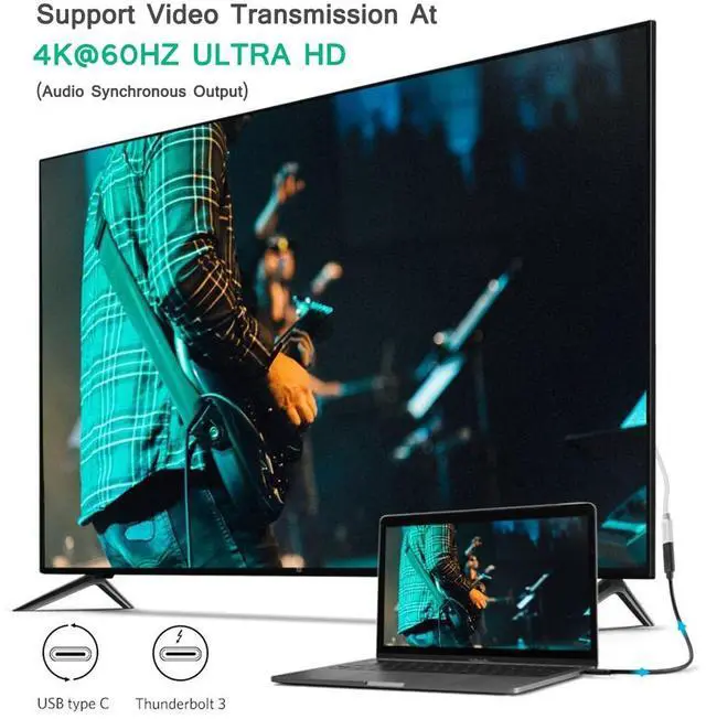 Alt view image 4 of 6 - USB C Extension Cable 0.6FT, USB Type-C 3.1 Gen2 Male to Female Extender Cord, 4K Video/10Gbps Data/100W Fast Charging USB-C Extension Wire Lead for iPhone 15/16 Series, iPad Pro, MacBook Pro, More