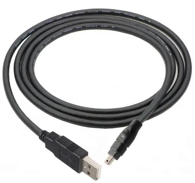 Alt view image 4 of 5 - Vszerda Firewire to USB Adapter Cable for 4 Pin IEEE 1394-a Devices Only Viewing Files on Computer Laptop FireWire 400 to USB 2.0 Connector Cord for Digital Video Cameras External Hard Drives (6 Feet)
