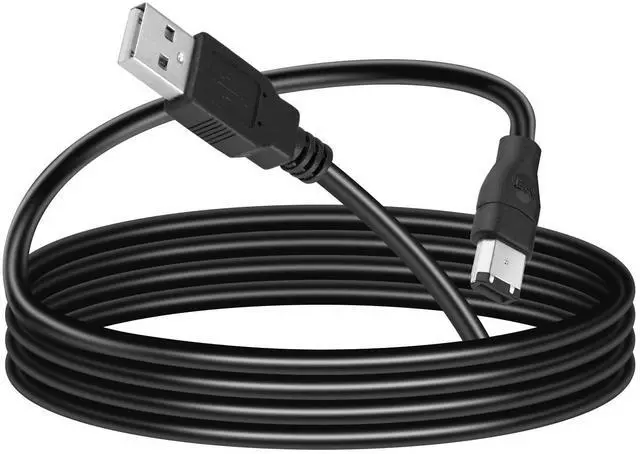 Alt view image 7 of 7 - Vszerda Firewire to USB Adapter Cable 6-Pin IEEE 1394 Male to USB 2.0 Male Converter Firewire 400 1394-a to USB A Connector Cord for Printer Scanner Hard Disk (Not Compatible with Sound Card) 1.8m/6ft