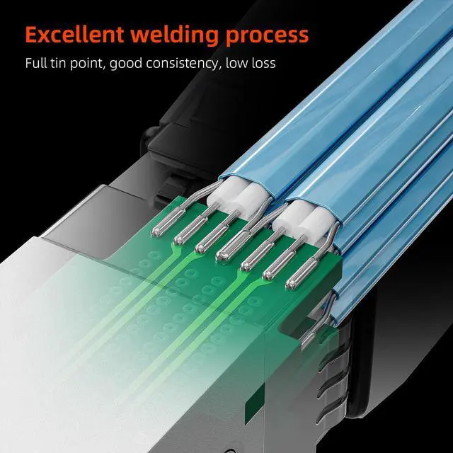 Alt view image 5 of 7 - Vszerda SFF-8644 to SFF-8644 Mini SAS HD Data Server Raid Cable,External Mini SAS 36pin SFF-8644 to SFF-8644 for Hard Disk Server, SAN, Raid Card,1m(3.3ft)