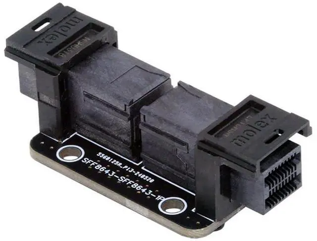 Main image of Vszerda PCI-Express 4.0 Mini SAS HD SFF-8643 Female to SFF-8643 Female PCBA Coupler Adapter Extender