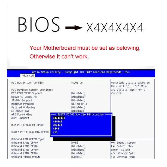 Alt view image 2 of 7 - Vszerda Dual 2X NVME M.2 AHCI to Slimline PCIE Express 3.0 4.0 SFF-8654 8X Raid Card VROC Raid0 Hyper Adapter