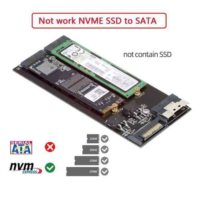 Alt view image 4 of 7 - Vszerda Dual 2X NVME M.2 AHCI to Slimline PCIE Express 3.0 4.0 SFF-8654 8X Raid Card VROC Raid0 Hyper Adapter