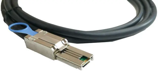 Alt view image 3 of 3 - Vszerda Mini SAS Cable, SFF-8088 to SFF-8088 Straight to Straight High-Speed Data Transfer for SAS/RAID Controllers, Backplanes, and Servers, 7FT